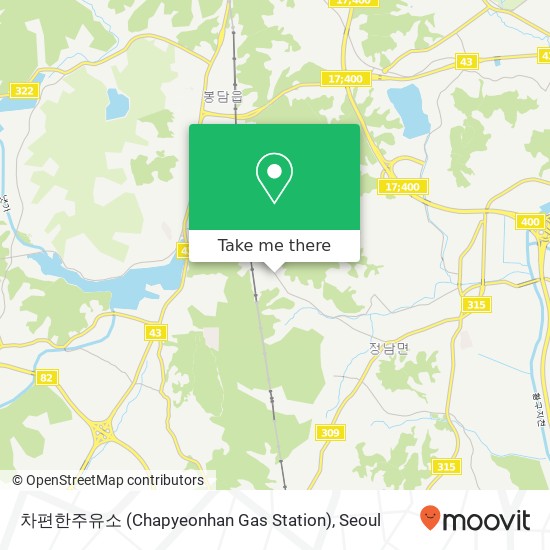 차편한주유소 (Chapyeonhan Gas Station) map