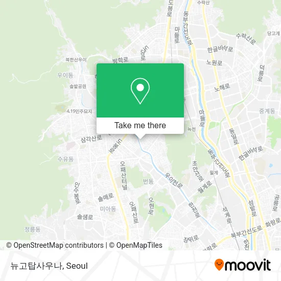 뉴고탑사우나 map