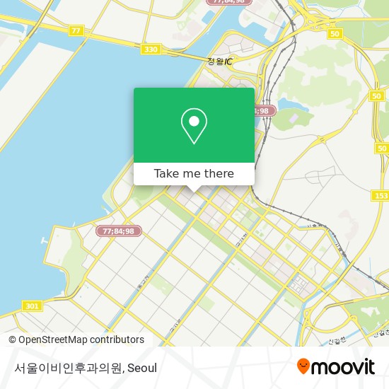 서울이비인후과의원 map