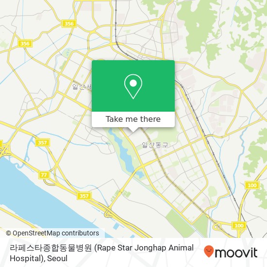 라페스타종합동물병원 (Rape Star Jonghap Animal Hospital) map