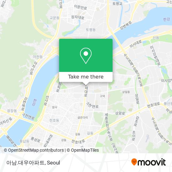 아남.대우아파트 map