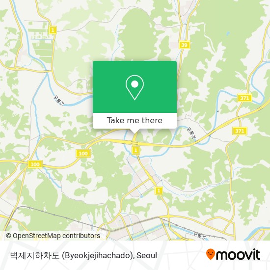 벽제지하차도 (Byeokjejihachado) map