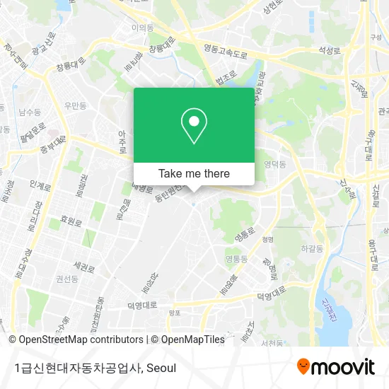 1급신현대자동차공업사 map