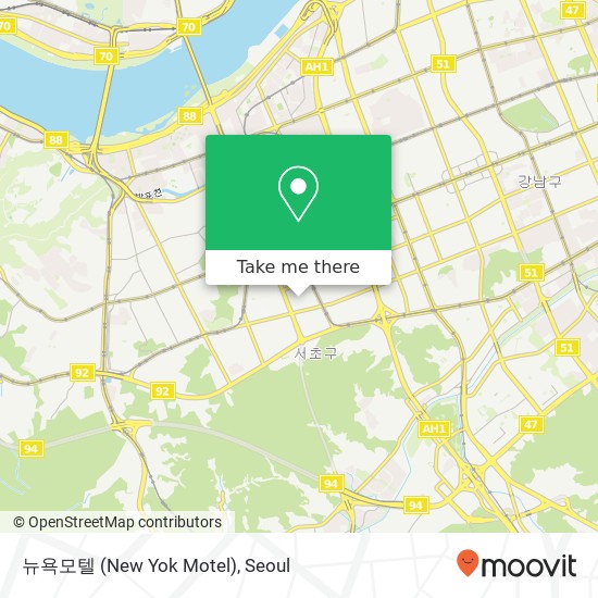 뉴욕모텔 (New Yok Motel) map