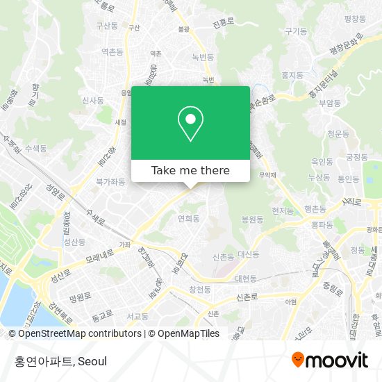홍연아파트 map
