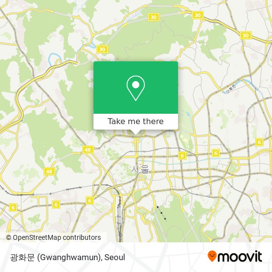 광화문 (Gwanghwamun) map