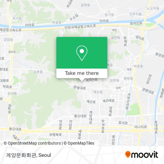 계양문화회관 map