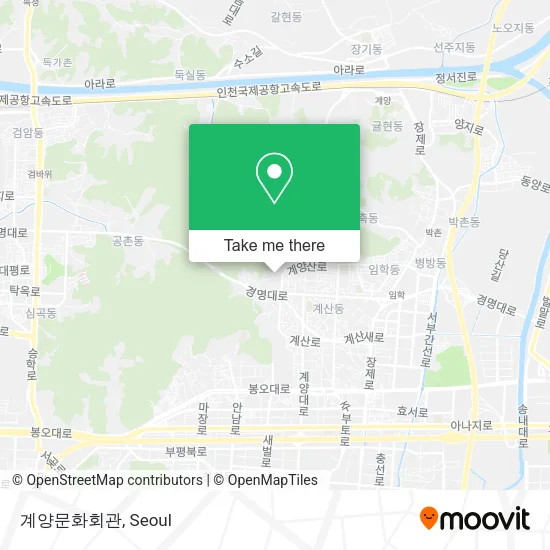 계양문화회관 map