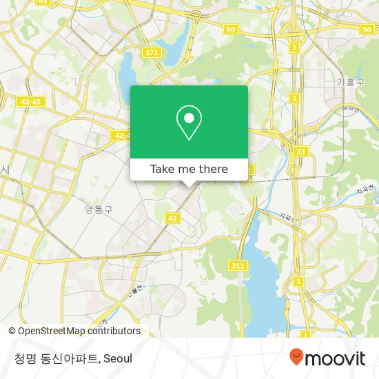 청명 동신아파트 map