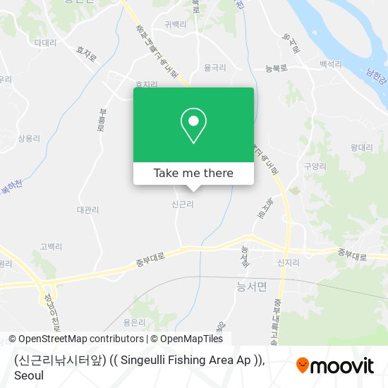 (신근리낚시터앞) (( Singeulli Fishing Area Ap )) map