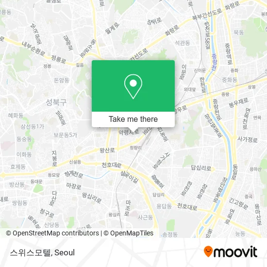 스위스모텔 map