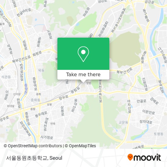 서울동원초등학교 map