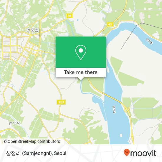 삼정리 (Samjeongni) map