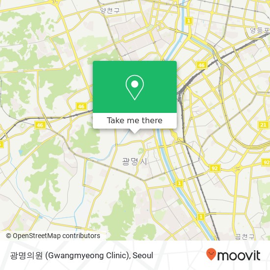 광명의원 (Gwangmyeong Clinic) map