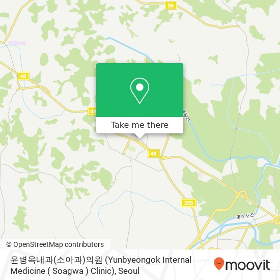 윤병옥내과(소아과)의원 (Yunbyeongok Internal Medicine ( Soagwa ) Clinic) map