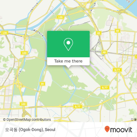 오곡동 (Ogok-Dong) map