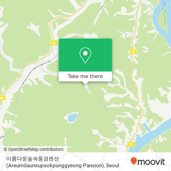 아름다운숲속풍경펜션 (Areumdaunsupsokpunggyeong Pansion) map
