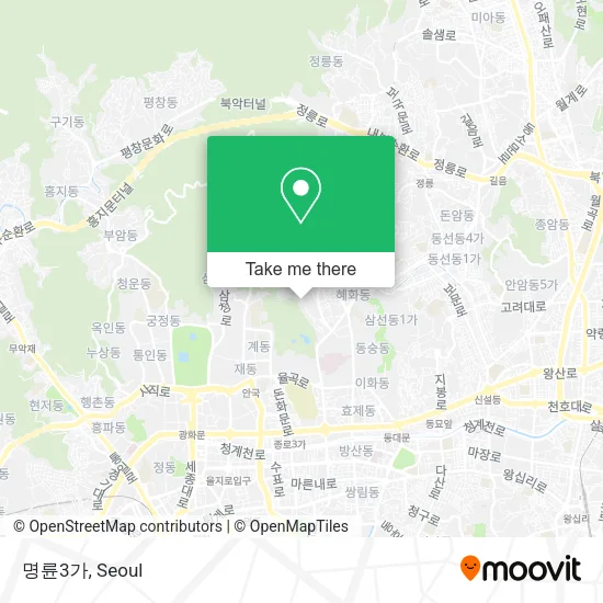 명륜3가 map