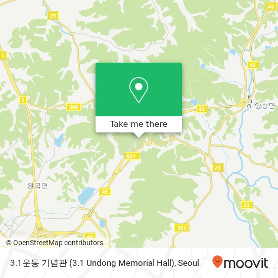 3.1운동 기념관 (3.1 Undong Memorial Hall) map
