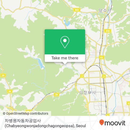 차병원자동차공업사 (Chabyeongwonjadongchagongeopsa) map