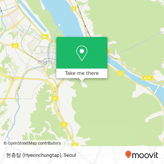 현충탑 (Hyeonchungtap) map
