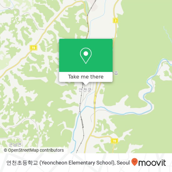 연천초등학교 (Yeoncheon Elementary School) map