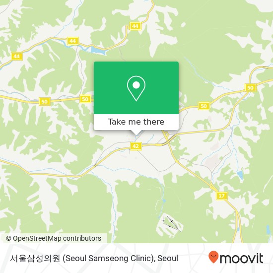 서울삼성의원 (Seoul Samseong Clinic) map