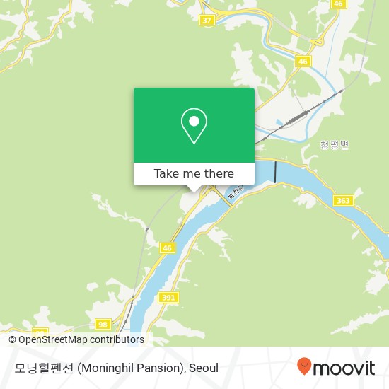 모닝힐펜션 (Moninghil Pansion) map
