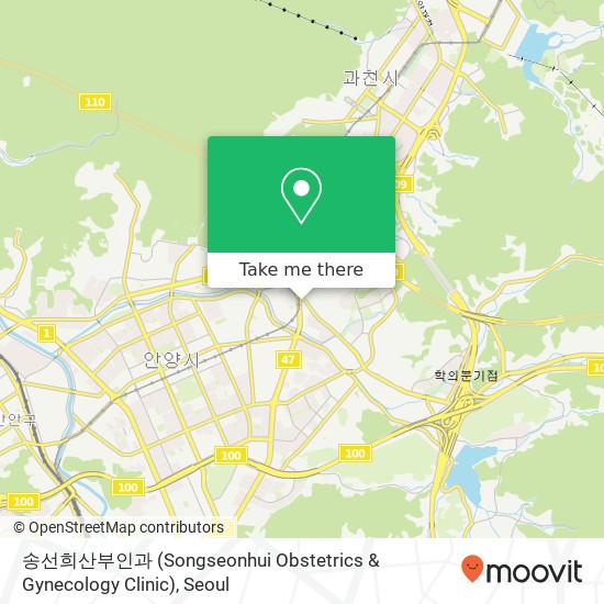 송선희산부인과 (Songseonhui Obstetrics & Gynecology Clinic) map
