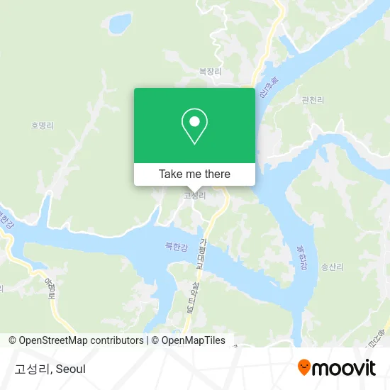 고성리 map