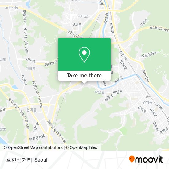 호현삼거리 map