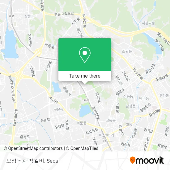 보성녹차 떡갈비 map