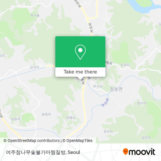 여주참나무숯불가마찜질방 map