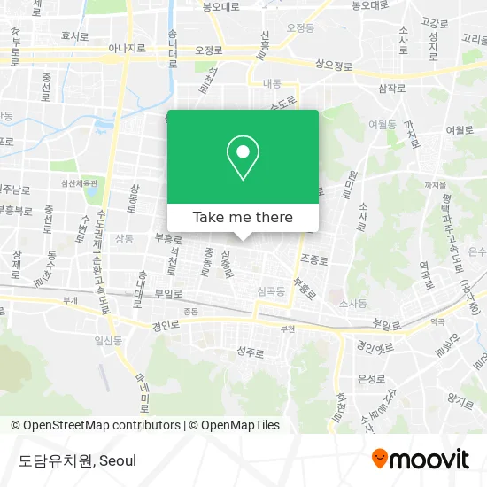 도담유치원 map