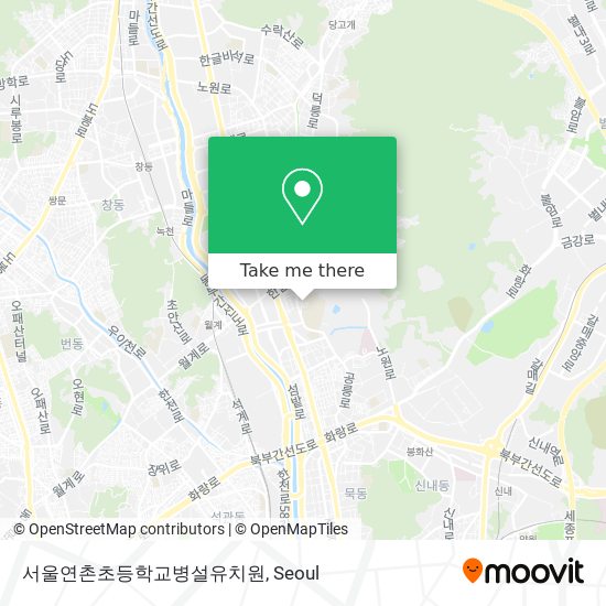 서울연촌초등학교병설유치원 map
