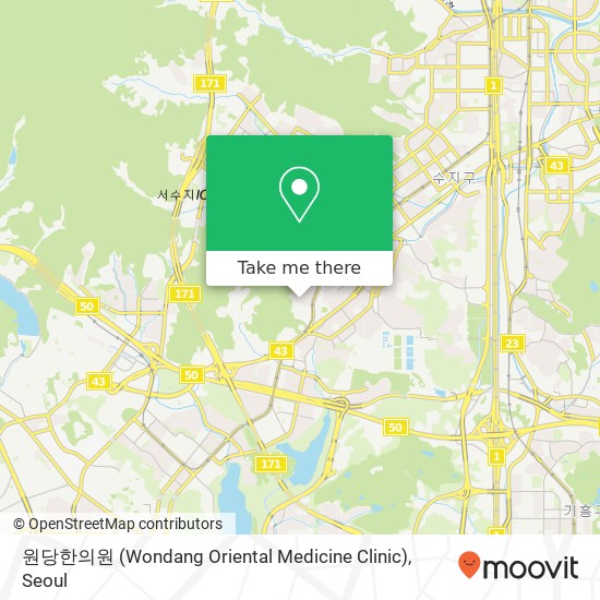 원당한의원 (Wondang Oriental Medicine Clinic) map