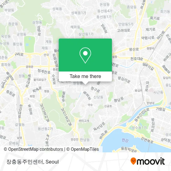 장충동주민센터 map
