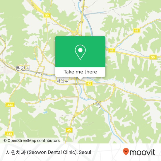 서원치과 (Seowon Dental Clinic) map