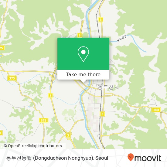 동두천농협 (Dongducheon Nonghyup) map