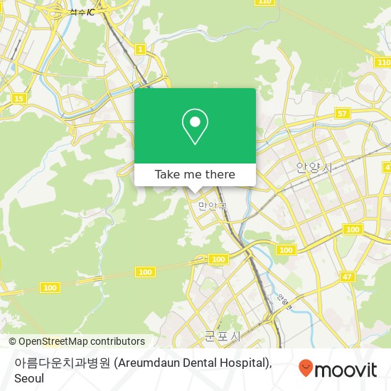 아름다운치과병원 (Areumdaun Dental Hospital) map