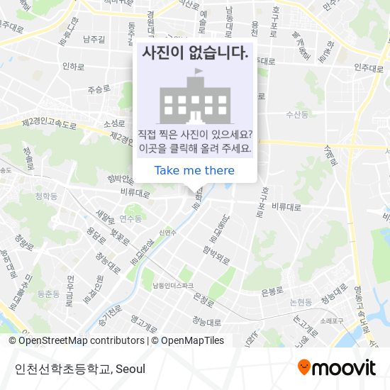 인천선학초등학교 map