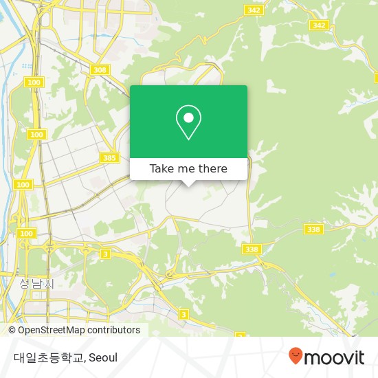 대일초등학교 map