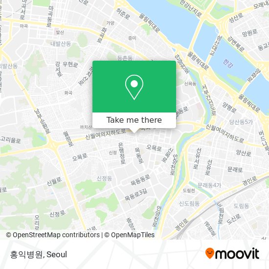 홍익병원 map