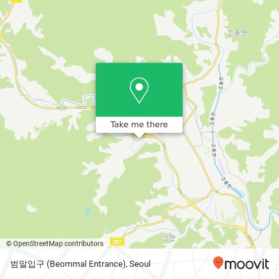 범말입구 (Beommal Entrance) map