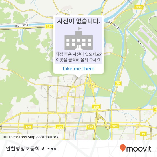 인천병방초등학교 map