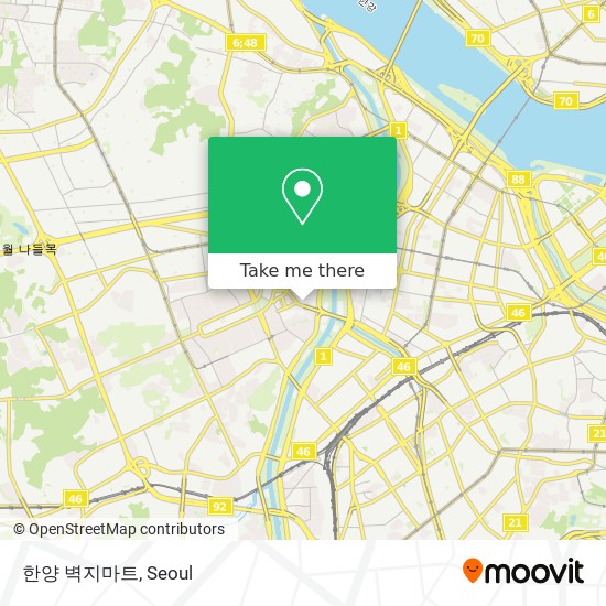 한양 벽지마트 map