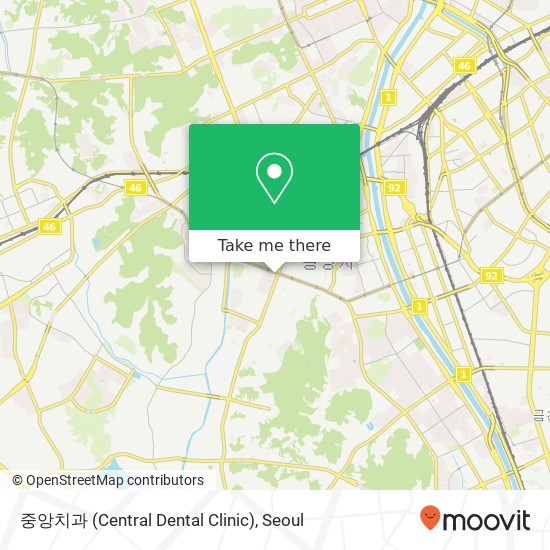 중앙치과 (Central Dental Clinic) map