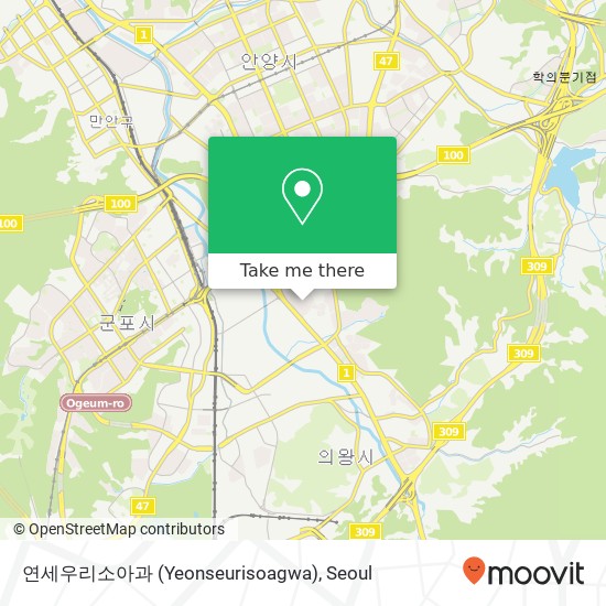 연세우리소아과 (Yeonseurisoagwa) map