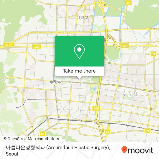 아름다운성형외과 (Areumdaun Plastic Surgery) map