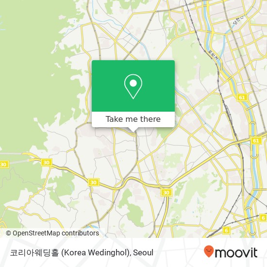 코리아웨딩홀 (Korea Wedinghol) map